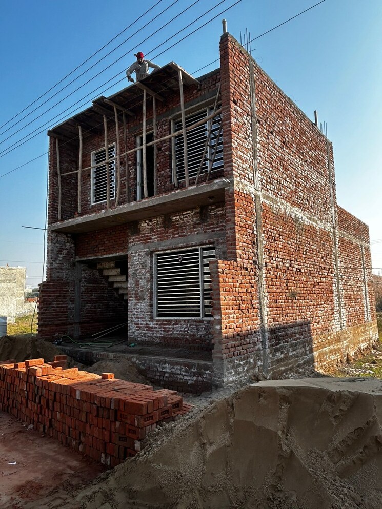 Exterior View, harmony-homes-chandigarh 3 Bedroom 112 Sq.Ft. Independent House In Ambala Highway Zirakpur 9572223