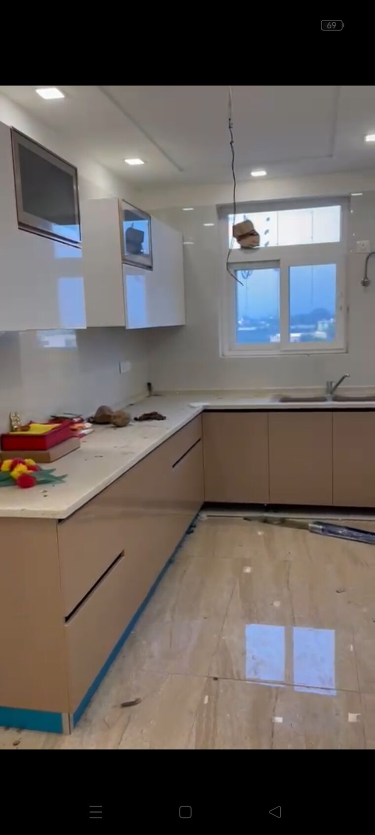 Kitchen, bptp-district-phase-2 3 Bedroom 1350 Sq.Ft. Builder Floor In Sector 84 Faridabad 9572282