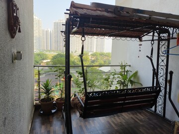 Balcony in 2 BHK Apartment at Kolte Patil Life Republic, Hinjewadi – for Rent