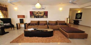 Living Room in 3 BHK Apartment at Raheja Vedaanta Floors, Sector 108 – for Sale
