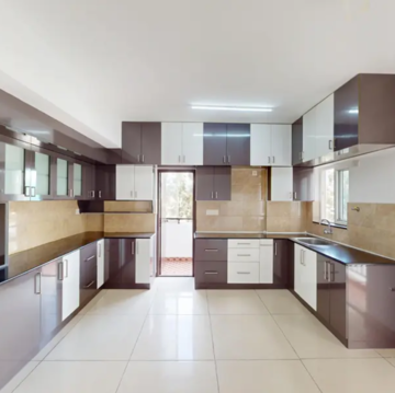 Kitchen in 2 BHK Apartment at Candeur Rise, Varthur – for Sale