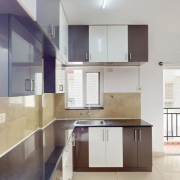 Kitchen in 2 BHK Apartment at Candeur Rise, Varthur – for Sale