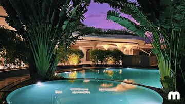 Swimming Pool in 4 BHK Villa at Myscape Courtyard, Financial District – for Rent