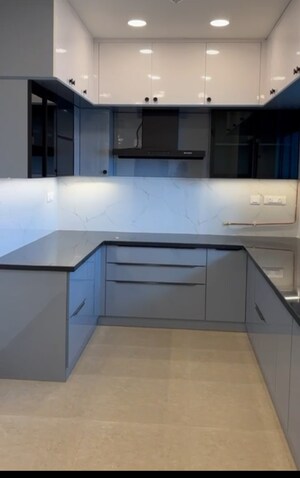 Kitchen in 3 BHK Apartment at Prestige Beverly Hills, Kokapet – for Rent