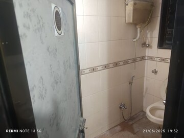 Bathroom in 1 BHK Apartment at Eff Jumbo Darshan CHS, Andheri East – for Rent