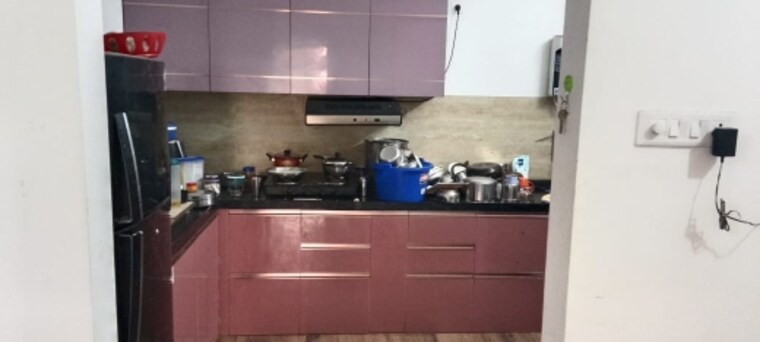 Kitchen, unique-k-town 2.5 Bedroom 1000 Sq.Ft. Apartment In Kiwale Pune 9572926