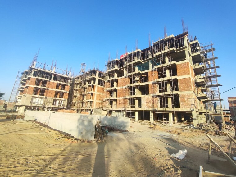 Exterior View, omaxe city 2 Bedroom 968 Sq.Ft. Builder Floor In Omaxe City Lucknow 9573318