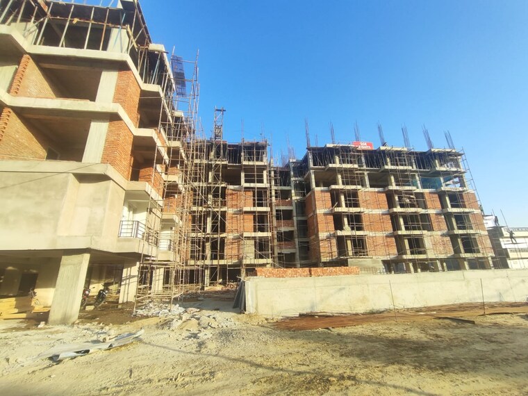 Exterior View, omaxe city 2 Bedroom 968 Sq.Ft. Builder Floor In Omaxe City Lucknow 9573318