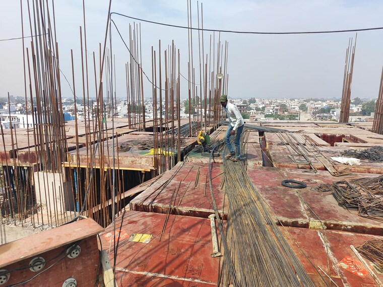 Balcony, omaxe city 2 Bedroom 968 Sq.Ft. Builder Floor In Omaxe City Lucknow 9573318