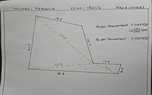  Plot – Map Location View at Punkunnam - for Sale