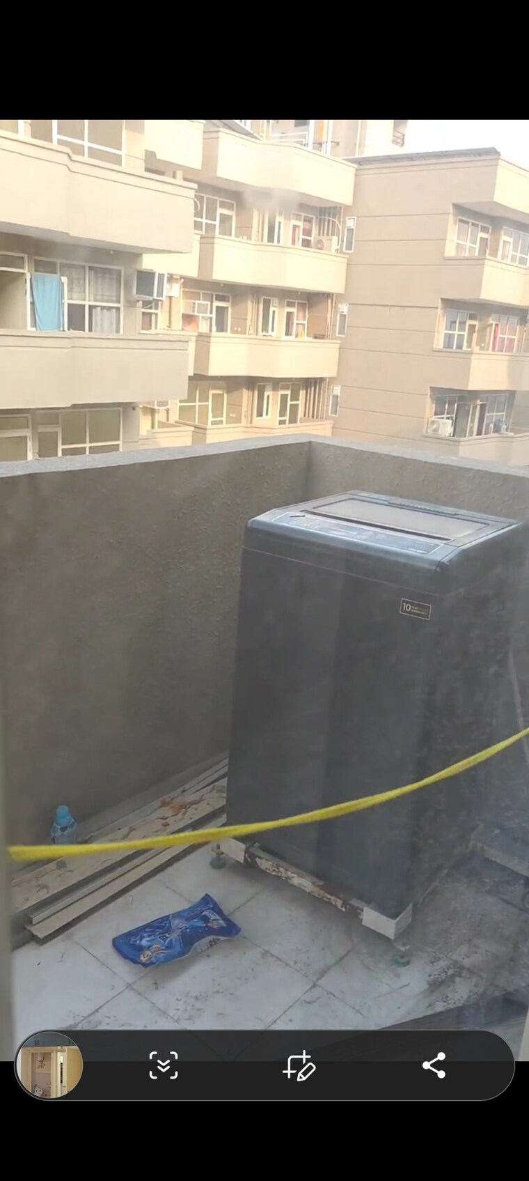 Balcony, pyramid-heights 2 Bedroom 600 Sq.Ft. Apartment In Sector 85 Gurgaon 9573169