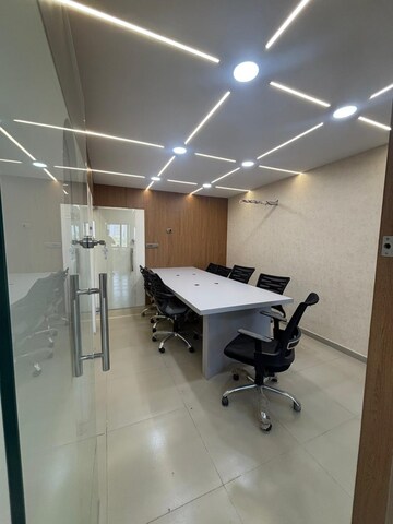 Team Area in  Office Space at Shivalik Shilp, Sanidhya – for Rent