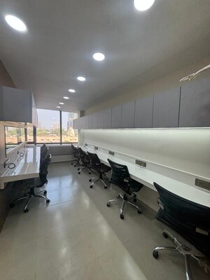 Kitchen in  Office Space at Shivalik Shilp, Sanidhya – for Rent