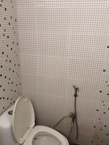 Bathroom in 3 BHK Builder Floor at Jangpura – for Rent