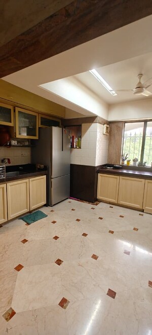 Kitchen in 3 BHK Apartment at Santacruz West – for Rent