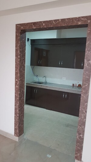 Kitchen in 3 BHK Builder Floor at Om Tower Greater Noida, Alpha 1 Greater Noida – for Rent