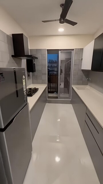 Kitchen in 3 BHK Apartment at PB Majestic Tower, Nalasopara West – for Sale