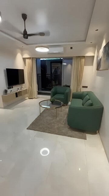 Living Room in 3 BHK Apartment at PB Majestic Tower, Nalasopara West – for Sale