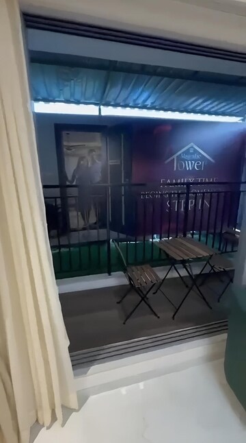 Balcony in 3 BHK Apartment at PB Majestic Tower, Nalasopara West – for Sale