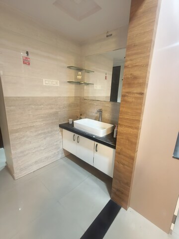 Bathroom in 1 BHK Apartment at Ashoka Marg – for Rent