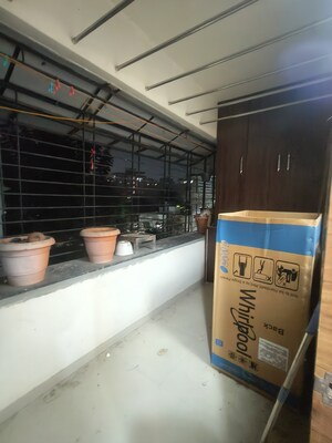 Balcony in 1 BHK Apartment at Ashoka Marg – for Rent