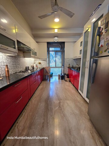 Kitchen in 4 BHK Apartment at White Lotus, Santacruz West – for Rent