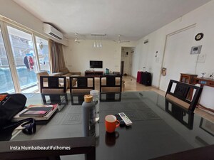 Living Room in 4 BHK Apartment at White Lotus, Santacruz West – for Rent