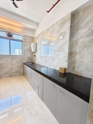 Kitchen in 1 BHK Apartment at Raj White City, Kandivali East – for Rent