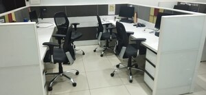 Team Area in  Office Space at Savvy Shapath V, Prahlad Nagar – for Rent