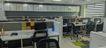 Team Area in  Office Space at Savvy Shapath V, Prahlad Nagar – for Rent