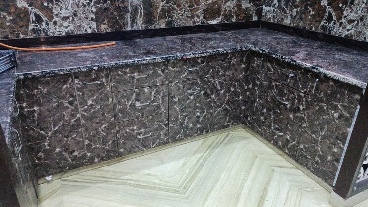 Kitchen, vaishali sector 2 2 Bedroom 968 Sq.Ft. Builder Floor In Vaishali Sector 2 Ghaziabad 9573607