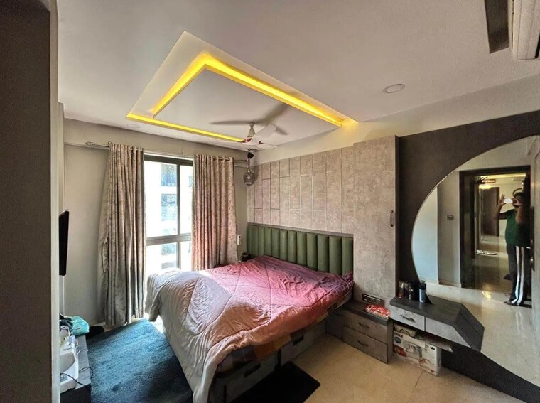 Bedroom, lodha-sterling 3 Bedroom 1500 Sq.Ft. Apartment In Kolshet Road Thane 9573601