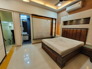 Bedroom in 3 BHK Apartment at Progressive Group Highness, Sanpada – for Rent