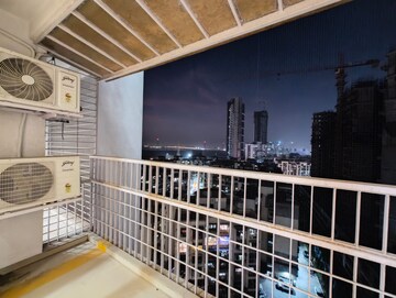 Balcony in 3 BHK Apartment at Progressive Group Highness, Sanpada – for Rent