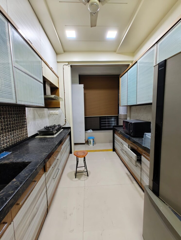 Kitchen, progressive-group-highness 3 Bedroom 2150 Sq.Ft. Apartment In Sanpada Navi Mumbai 9573547