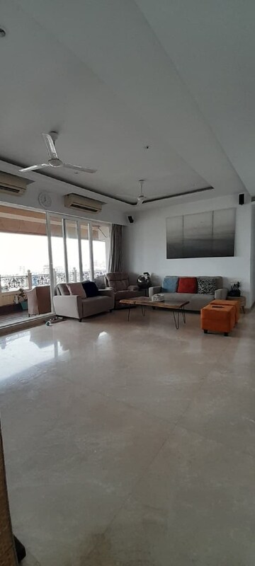Living Room in 4 BHK Apartment at Bandra West – for Rent
