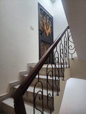 Staircase in 4 BHK Builder Floor at Vaishali Sector 2 – for Rent