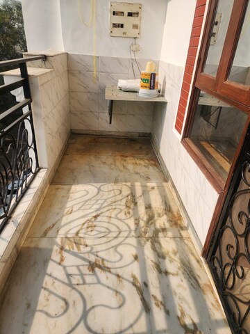 Balcony in 4 BHK Builder Floor at Vaishali Sector 2 – for Rent