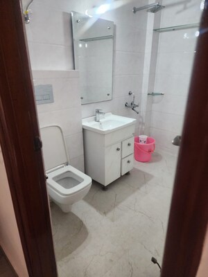 Bathroom in 4 BHK Builder Floor at Vaishali Sector 2 – for Rent