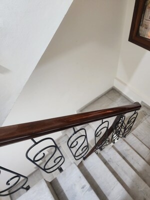 Staircase in 4 BHK Builder Floor at Vaishali Sector 2 – for Rent