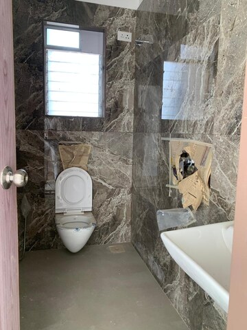 Bathroom in 2 BHK Apartment at Shamik Keshav CHS, Borivali West – for Rent