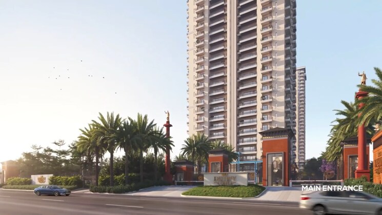 Exterior View, ska-destiny-one 3 Bedroom 2110 Sq.Ft. Apartment In Zeta I Greater Noida Greater Noida 9573805