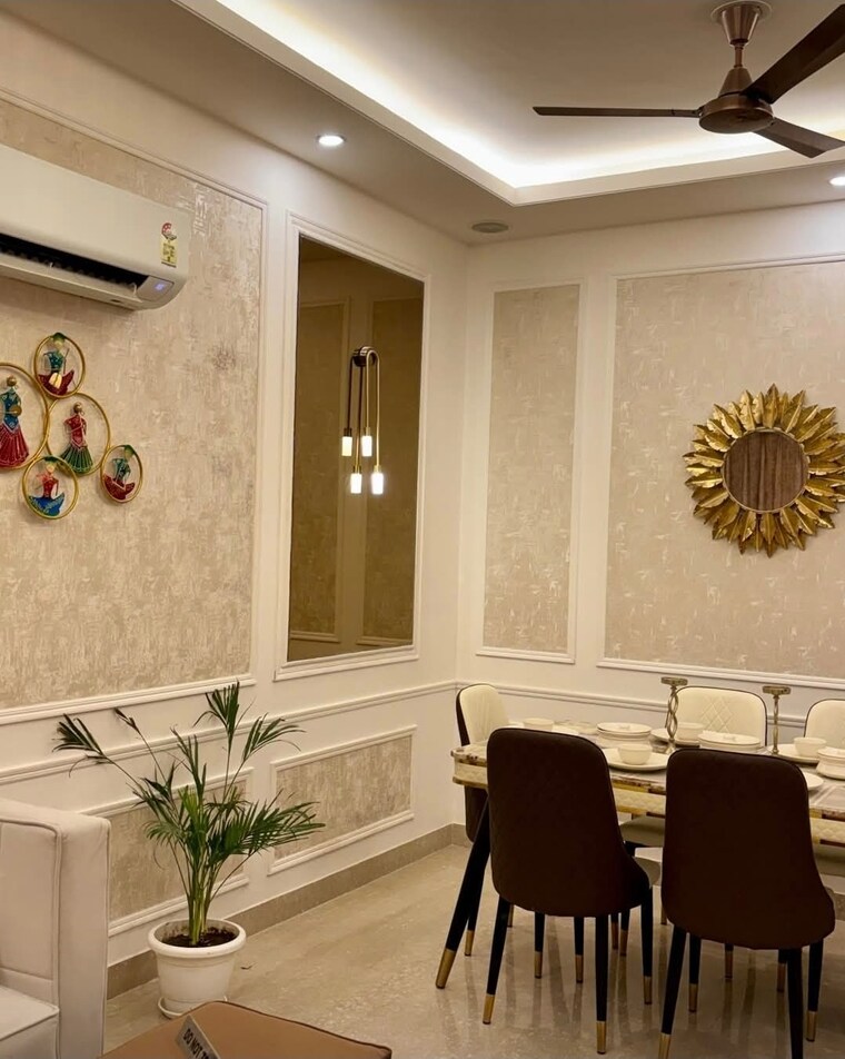 Master Bedroom, raj-one-good-earth 3 Bedroom 1620 Sq.Ft. Builder Floor In Sector 71 Gurgaon 9573772