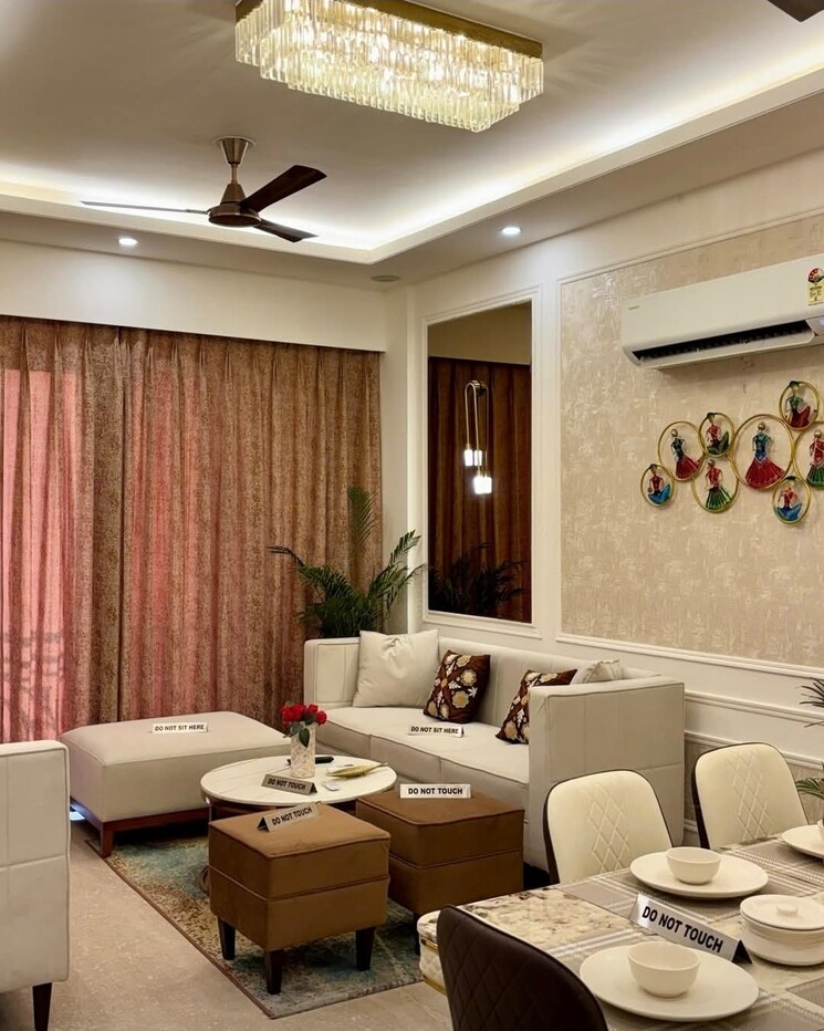 Master Bedroom, raj-one-good-earth 3 Bedroom 1620 Sq.Ft. Builder Floor In Sector 71 Gurgaon 9573772