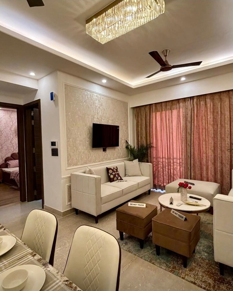 Living Room, raj-one-good-earth 3 Bedroom 1620 Sq.Ft. Builder Floor In Sector 71 Gurgaon 9573772