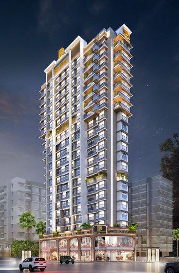 2 BHK Apartment – Exterior View View at RD Aurum, Borivali West - for Sale