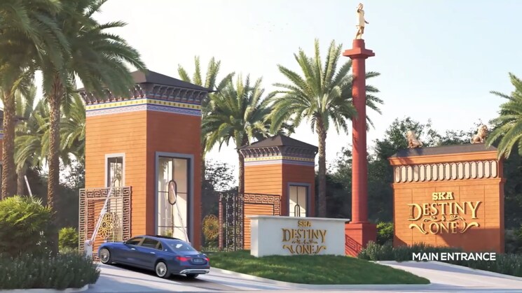 Exterior View, ska-destiny-one 3 Bedroom 2110 Sq.Ft. Apartment In Zeta I Greater Noida Greater Noida 9573684