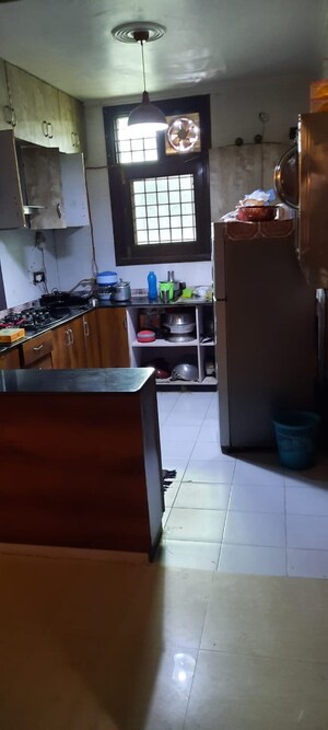 Kitchen in 1 RK Builder Floor at Dwarka – for Rent
