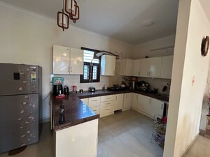 Kitchen in 2 BHK Builder Floor at Green Fields Colony – for Rent