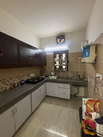 Kitchen in 2 BHK Builder Floor at Nehru Enclave – for Rent